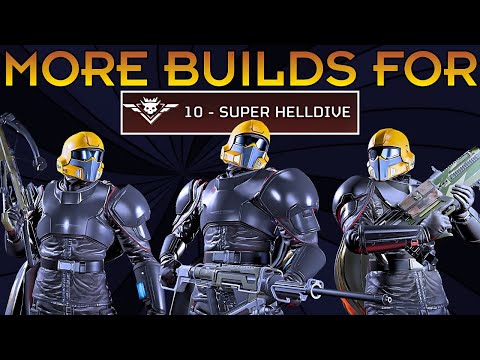 Helldivers 2 - my top 10 loadouts for SUPER HELLDIVE (Guide and Tips)