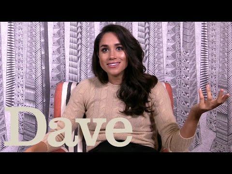 Meghan Markle Quizzed On Britishness | Suits | U&Dave