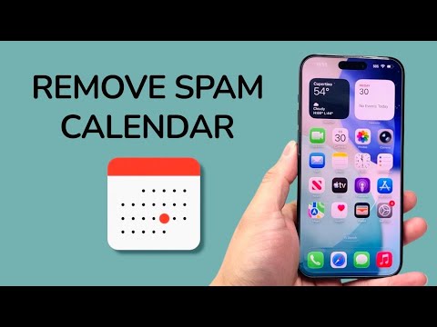 How To Remove Calendar Spam On iPhone
