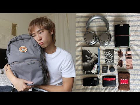 what's in my backpack (my fall everyday carry + essentials)
