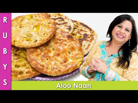 2 Ways to Make Soft Stuffed Aloo Naan Recipe in Urdu Hindi - RKK