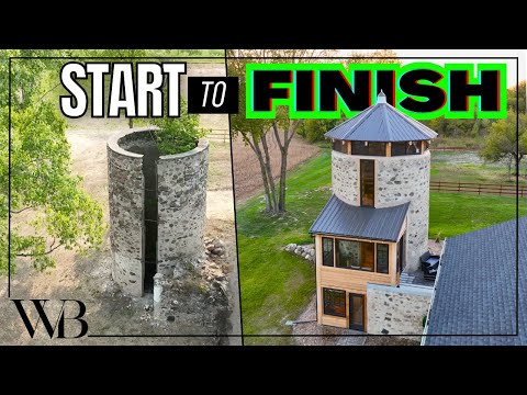 1 Year Renovation of a 100 Year Old Silo | Start to Finish