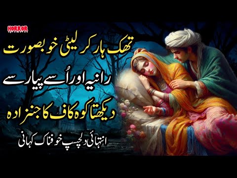 Thak Kar So Gayi Khubsurat Hania Aur Use Pyar Se Dekhta Koh Qaf Ka Jinzada | Real Jinnat Love Story