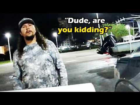 Game Warden Seizes Shrimp From Poachers, They Were Not Happy