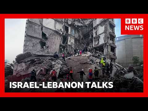 US President Donald Trump says Lebanese and Israeli leaders to hold talks | BBC News