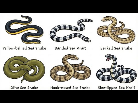 Every Sea Snake Explained in 13 Minutes