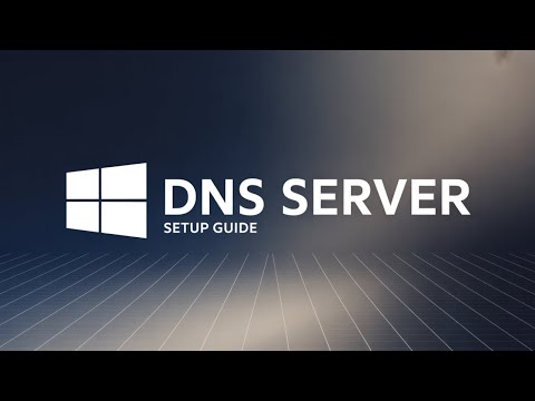 How to Set Up DNS Server on Windows Server 2025 | How to Install DNS on Windows Server