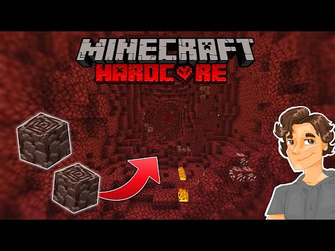 Speedrunning 100 Ancient Debris in HARDCORE!