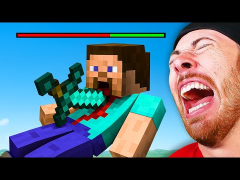 HORROR STEVE VS GIANT SWORD?! (Funny Animation)