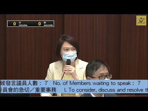 內務委員會特別會議 (第二部分)(2020/05/08)