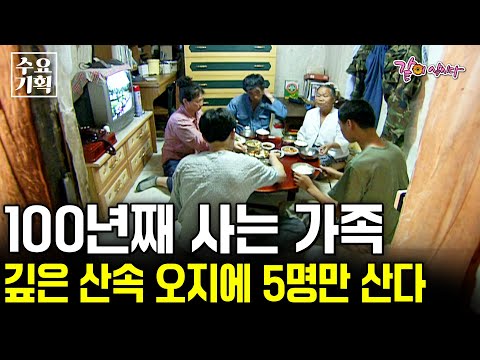 차도 닿지 않은 깊은 산속 주민 단 5명. 주왕산 오지에 100년째 살고 있는 가족이 있다. [녹색다큐멘터리] | KBS 2003.09.26