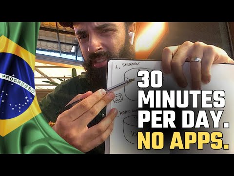 Day 1: Speak Brazilian Portuguese in 30 minutes a day (notebook only)
