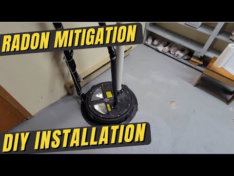 Radon Mitigation Sump Pit System DIY | Canada