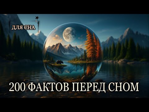 ЛЕКЦИИ ДЛЯ СНА😴200 фактов, о которых вы точно не знали