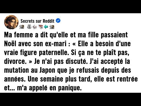 Ma femme a dit que notre fille avait besoin d'un « vrai père », alors je suis parti pour le Japon...