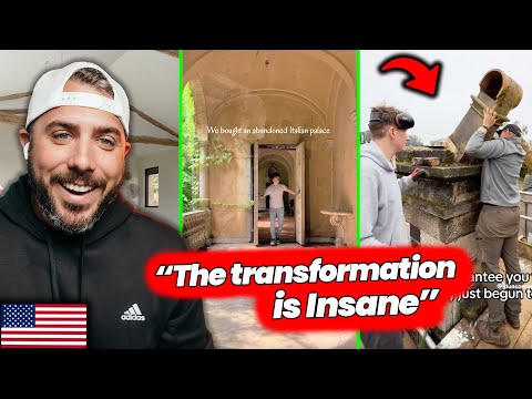 American Reacts to STUNNING European Home Restorations