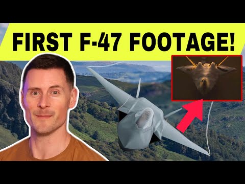 Fighter Pilot REACTS to FIRST F-47 Footage!