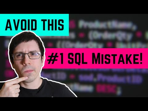 Are you making this #1 SQL Error?