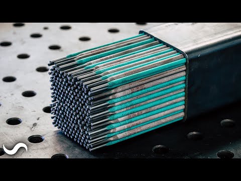 Damascus Steel From Stick Welding Electrodes