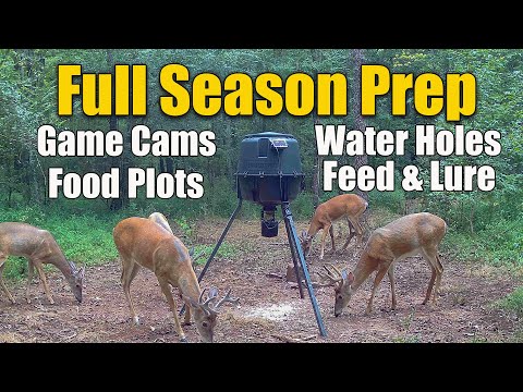 Deer Season Prep - Reveal Ultra Game Cam - Water Holes - Food Plots
