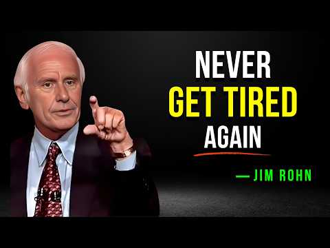 How To Stop Feeling Tired All The Time - Jim Rohn Motivation