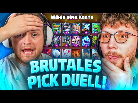 ☠️😱RAGE & JAULUNG PUR! - Pick Duell wie zu OG Zeiten vs Chefstrobel im Clash Royale F2Pass Projekt!