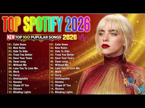 Spotify Pop Hits 2026🌊 Best Of Taylor Swift, Rihanna, Ed Sheeran, Adele, Dua Lipa, Billie Eilish