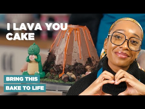 Bring This Bake To Life: I LAVA YOU CAKE