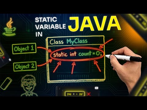 Static Variable in Java || BY RASHMI SIR || MUST WATCH