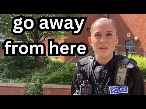 Angry UK Cop LOSES IT When Auditor Knows the Law