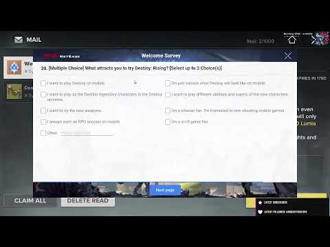 DESTINY Rising | Découverte