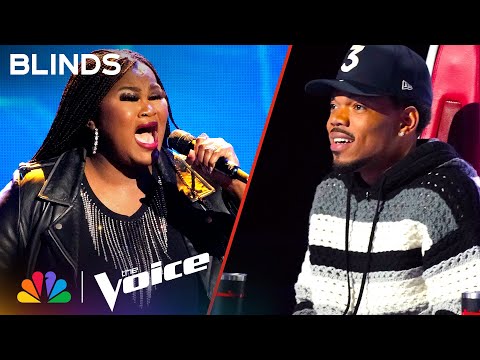 Manasseh Samone Delivers Incredible Range on Andra Day's "Rise Up" | The Voice Blind Auditions | NBC
