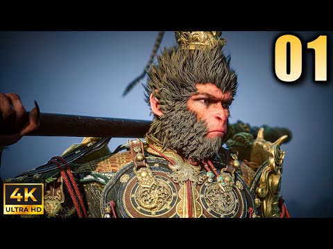 Black Myth: Wukong Part 1 — My FIRST Time Playing This Game, And It’s INSANE (4K Cinematic Gameplay)