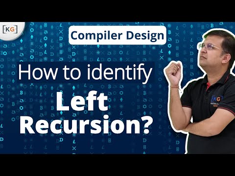 3.6 Recursive Grammar left recursion right recursion removal elimination in hindi compiler design