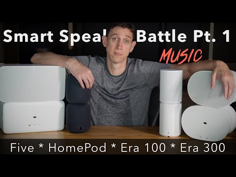 Part 1: Era 100, Era 300, Five, HomePods (music performance)