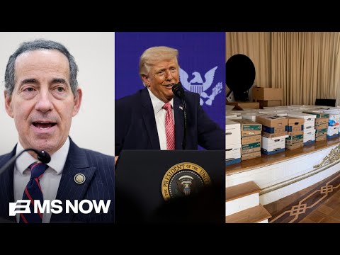 Top Dem slams DOJ for 'staying secret' on reports of Trump hoarding classified documents