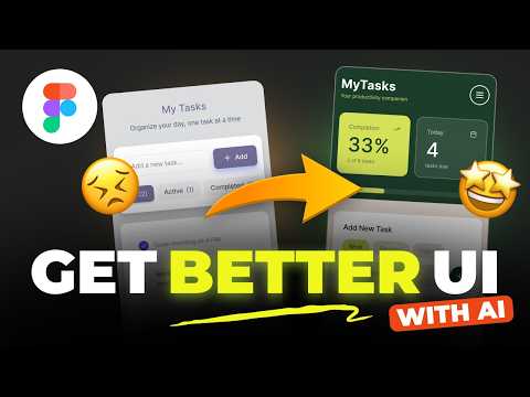 How to Get Better UI Design with Figma Make and AI