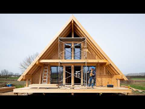From Structure to Finish | Completing a Truly Impressive A-Frame Home