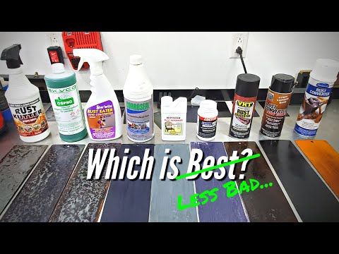 MOST Rust Converters Are A JOKE! Let Me Show You. (Eastwood, KBS, Corroseal, Ospho & More)