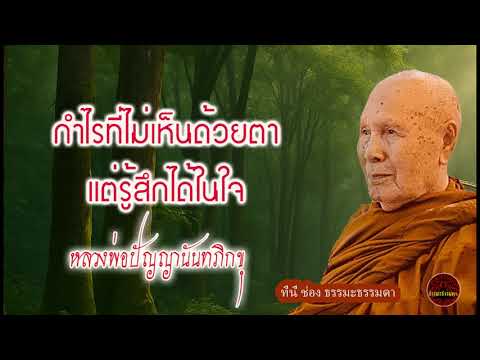 กำไรที่ไม่เห็นด้วยตา แต่รู้สึกได้ในใจ เสียงเทศน์ หลวงพ่อปัญญา นันทภิกขุ (ไม่มีโฆษณาแทรก)