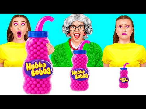 Big, Medium and Small Plate Challenge | Crazy Kitchen Situations by Fun Challenge