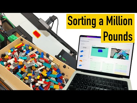 A machine to sort a million pounds of LEGO