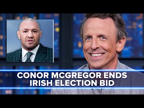 Former MMA Fighter Conor McGregor Drops Out of Irish Presidential Race