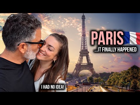 FIRST TIME Together in PARIS 🇫🇷 | Exploring the City of Love with My Boyfriend 👩❤️👨
