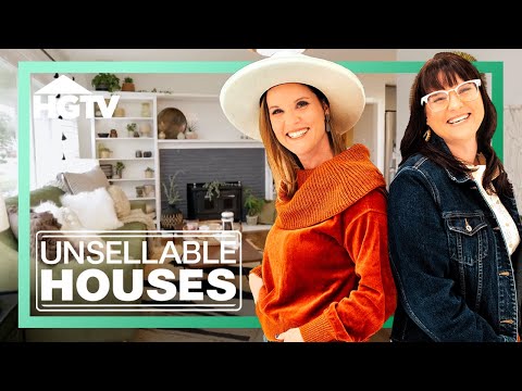 Small Home Given Spacious, Southwest BoHo Renovation | Unsellable Houses | HGTV