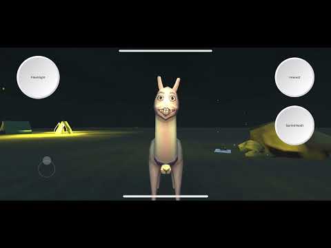 Hungry lamu glitched and scared me