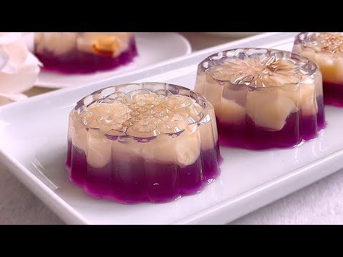 Lychee Agar-agar Jelly Mooncake