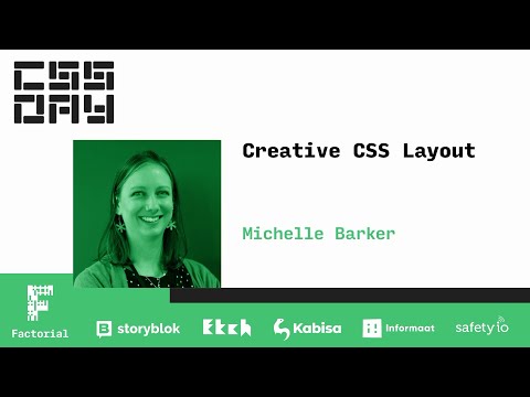Creative CSS Layout | Michelle Barker | CSS Day 2022
