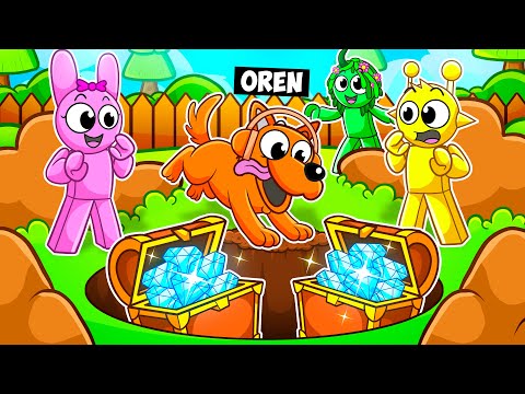 I Became A DOG In DRILL DIGGING SIMULATOR! (Roblox)