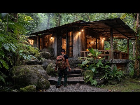 How I Built a Free-Power Cabin in the Jungle (DIY 220V System)